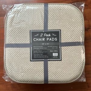 4 memory foam chair pads